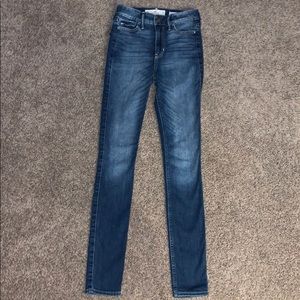 Hollister high rise super skinny jeans